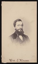 Portrait of William Jones Rhees (1830-1907), Circa 1860s/1870s. Creator: Unknown.