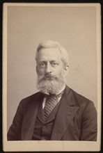 Portrait of William Jones Rhees (1830-1907), Circa 1880s/1890s. Creator: Unknown.