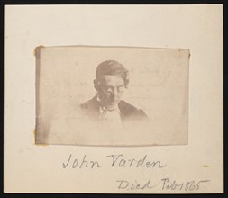 Portrait of John Varden (c. 1790-1865), Before 1865. Creator: Unknown.