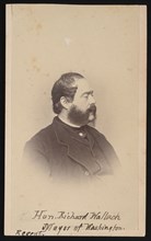 Portrait of Richard Wallach (1816-1881), Before 1881. Creator: Unknown.