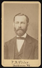 Portrait of Philip Reese Uhler (1835-1913), Circa 1860s. Creator: Thomas P Varley.