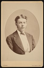 Portrait of George Brown Goode (1851-1896), Between 1866 and 1870. Creator: George K Warren.