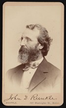 Portrait of John Daniel Runkle (1822-1902), Between 1865 and 1873. Creator: John Adams Whipple.