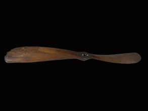 Curtiss Ely Propeller, fixed-pitch, two-blade, wood and metal, 1911. Creator: Curtiss Aeroplane and Motor Company.