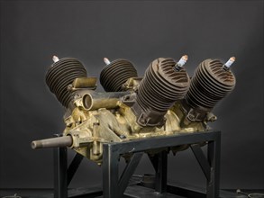 DePalma, V-4 Engine, ca. 1918. Creator: DePalma Manufacturing Company.