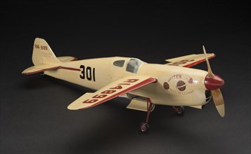 Model, Static, Folkerts Speed King SK-3 Jupiter - Pride of Lemont, ca. 1942. Creator: Unknown.