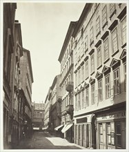 Wollzeile No. 9, Wohnhaus des Grafen Friedrich Fünfkirchen, 1860s. Creator: Unknown.
