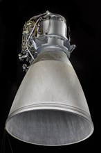 Rocket Engine, Liquid Fuel, Apollo Lunar Module Ascent Engine, 1969. Creator: Bell Aerosystems Company.