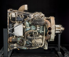 General Motors X-250, Radial 4 (8) Engine, ca. 1940. Creator: General Motors.