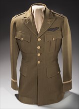 Officer's service coat, United States Army Air Corps, ca. 1935. Creator: Lauterstein.