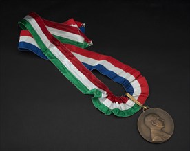 Caproni 33 commemorative medal, ca. 1968. Creator: Unknown.