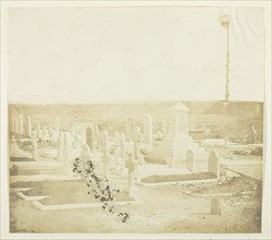 Cemetery on Cathcart's Hill, 1855. Creator: James Robertson.