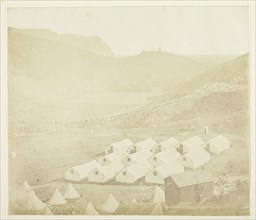 Harbour of Balaklava, 1855. Creator: James Robertson.