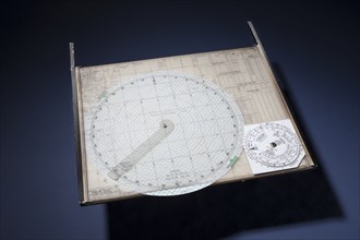 Plotting Board, Navy, Mark 3A, 1942. Creator: Felsenthal Instrument Co.