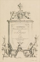 Trophées Nouvellement Inventez par J.B. Toro (Title Page), 1716., 1716. Creator: Jean Bernard Toro.