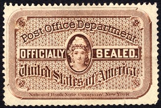 Post Office seal, 1879. Creator: National Bank Note Company.