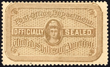 Post Office seal, c. 1889. Creator: National Bank Note Company.