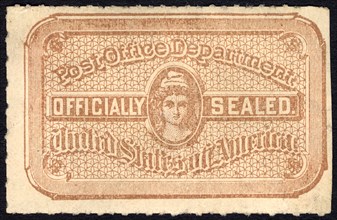 Post Office seal, 1892. Creator: National Bank Note Company.