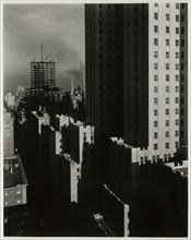 From My Window at the Shelton, West, 1931. Creator: Alfred Stieglitz.