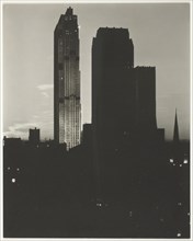 New York from the Shelton, 1935. Creator: Alfred Stieglitz.