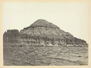 Church Buttes, Near Fort Bridger, Wyoming Territory, 1868/69. Creator: Andrew Joseph Russell.