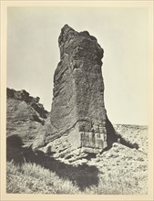 Sentinel Rock, Echo Canon, 1868/69. Creator: Andrew Joseph Russell.