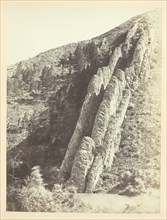 Serrated Rocks or Devil's Slide, (Near View), Weber Canon, Utah, 1868/69. Creator: Andrew Joseph Russell.