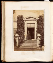 Untitled [woman in a doorway], 1849/60.  Creator: Unknown.