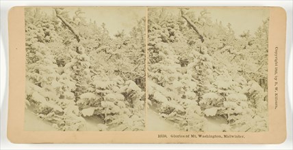 Glories of Mt. Washington, Midwinter, 1895. Creator: BW Kilburn.