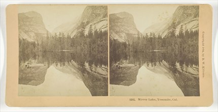 Mirror Lake, Yosemite, California, 1894. Creator: BW Kilburn.