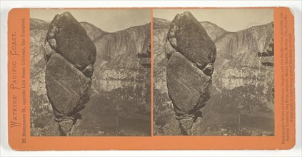 Agassiz Column from Glacier Point Trail, Yosemite, 1861/76. Creator: Carleton Emmons Watkins.
