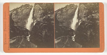 Yosemite Falls, 2630 ft., 1861/76. Creator: Carleton Emmons Watkins.
