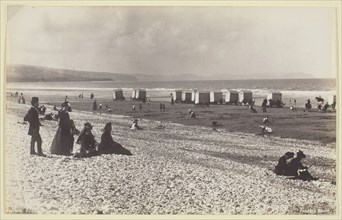 Pensarn Beach, 1860/94. Creator: Francis Bedford.