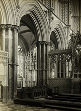 Ely Cathedral: Choir to Northeast, 1891. Creator: Frederick Henry Evans.