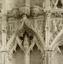 Ely Cathedral: Lady Chapel, details, c. 1891. Creator: Frederick Henry Evans.