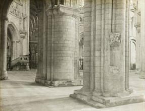 Ely Cathedral: Nave and Octagon, to Choir, c. 1891. Creator: Frederick Henry Evans.