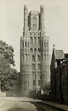 Ely Cathedral: West Tower from the Gallery, c. 1891. Creator: Frederick Henry Evans.