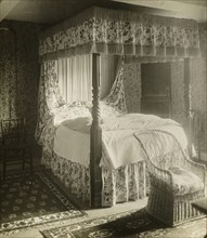 Kelmscott Manor: Bed William Morris Was Born In, 1896. Creator: Frederick Henry Evans.