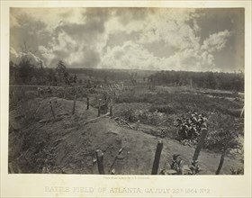 Battle Field of Atlanta, GA, No. 2, July 22, 1864. Creator: George N. Barnard.