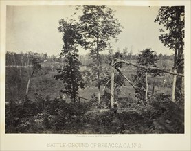 Battle Ground of Resacca, GA, No. 2, 1866. Creator: George N. Barnard.