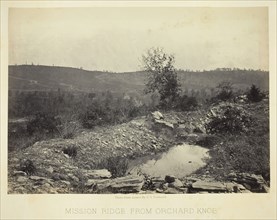 Mission Ridge from Orchard Knob, 1864/66. Creator: George N. Barnard.