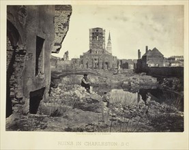 Ruins in Charleston, S.C., 1865/66. Creator: George N. Barnard.