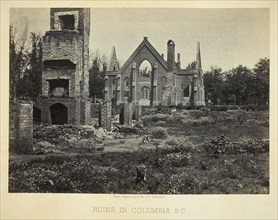 Ruins in Columbia, S.C., 1865. Creator: George N. Barnard.