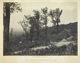 The Crest of Mission Ridge, 1864/66. Creator: George N. Barnard.