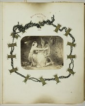 Untitled [woman spinning], 1855/68. Creator: Georgina Cowper.