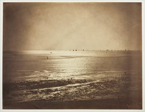 Seascape, Normandy, 1856/57. Creator: Gustave Le Gray.