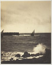 The Breaking Wave, 1857. Creator: Gustave Le Gray.