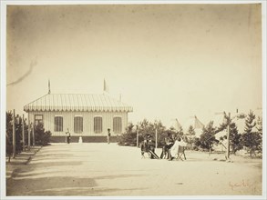 Untitled [officers], 1857. Creator: Gustave Le Gray.