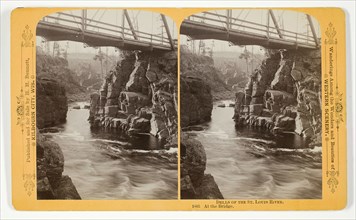 At the Bridge, 1889. Creator: Henry Hamilton Bennett.