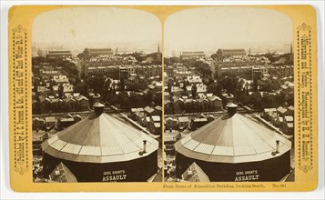 From Dome of Exposition Building, looking South, 1880/89. Creator: Henry Hamilton Bennett.